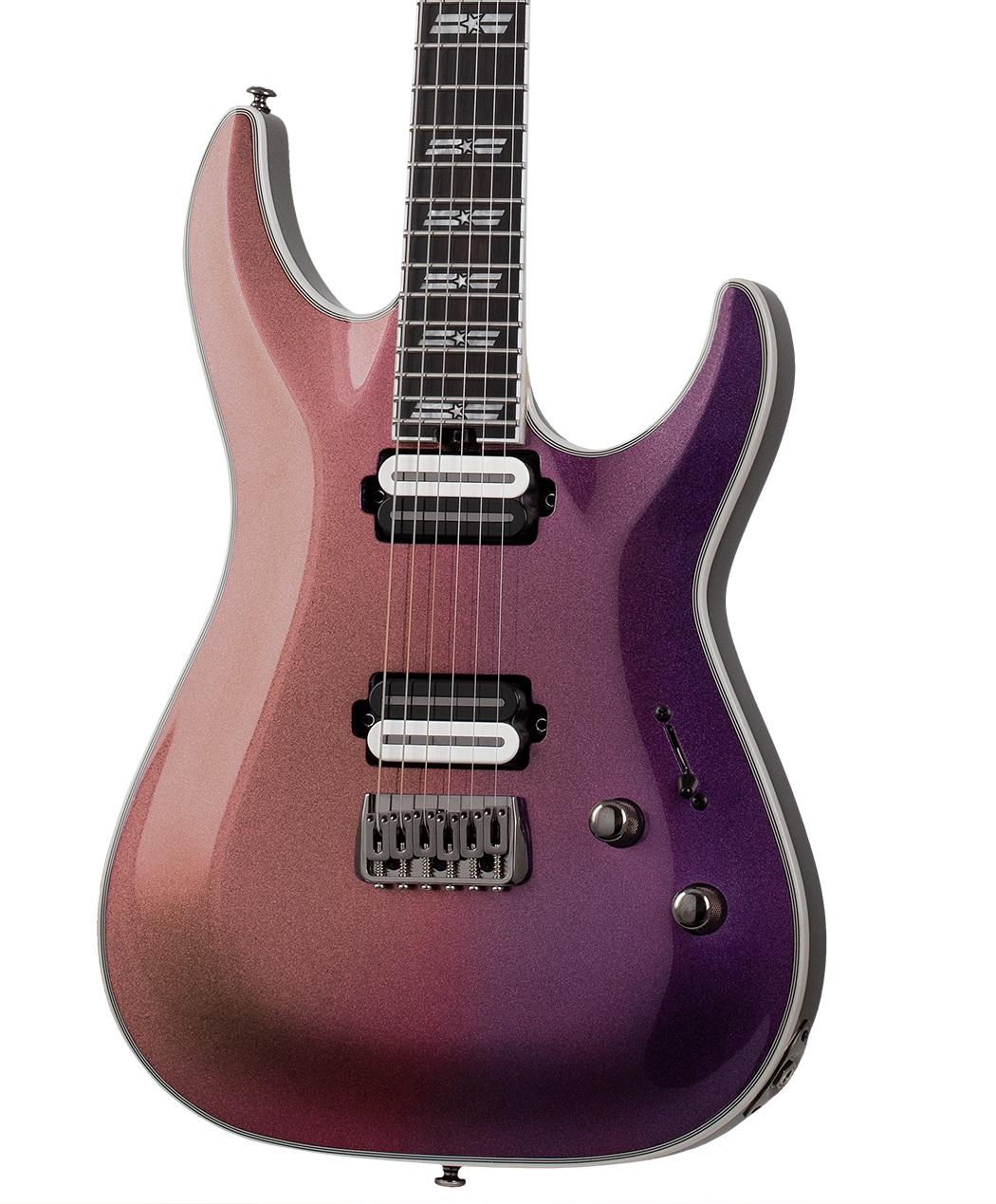 Schecter C-1 SLS Hollywood Electric Guitar in Supernova
